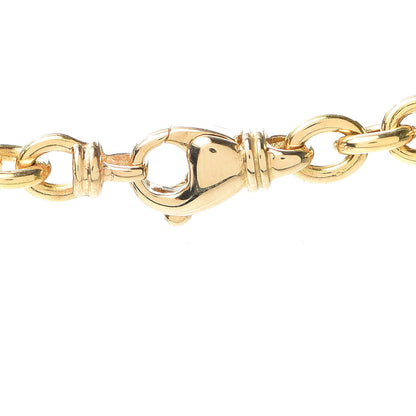 Bulgari 18K Yellow Gold Black Onyx BVLGARI BVLGARI Station Necklace 4 of 5