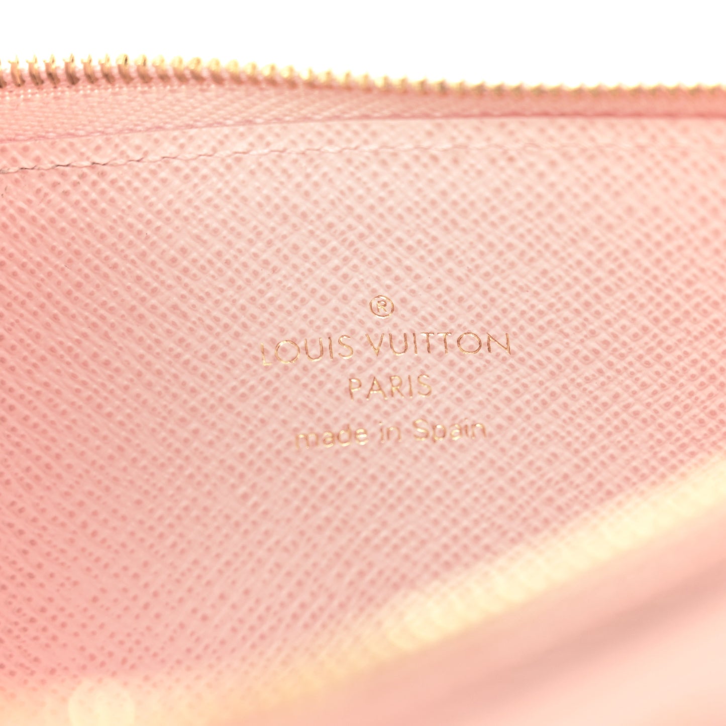 Damier Azur Slim Purse Rose Ballerine