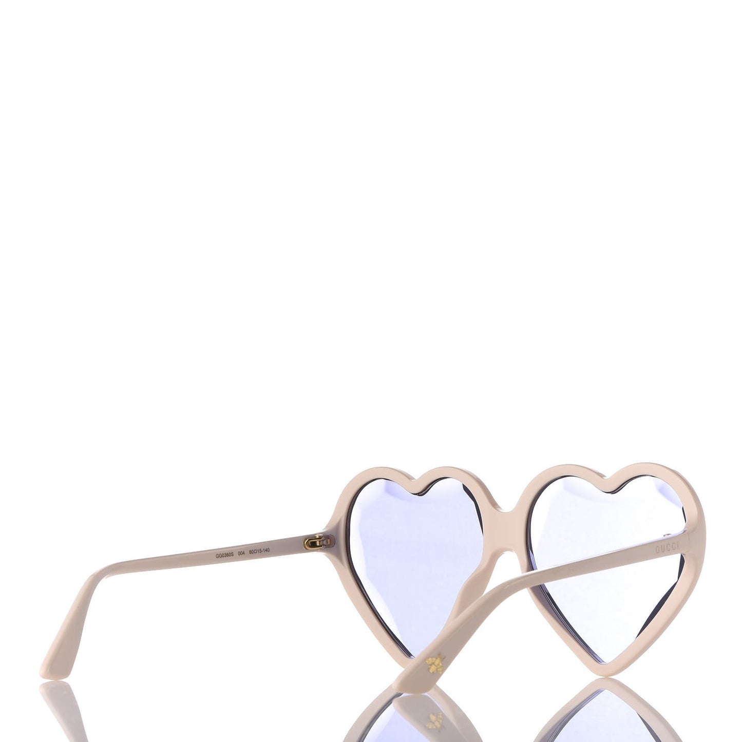 Hollywood Forever Heart Sunglasses GG0360S White