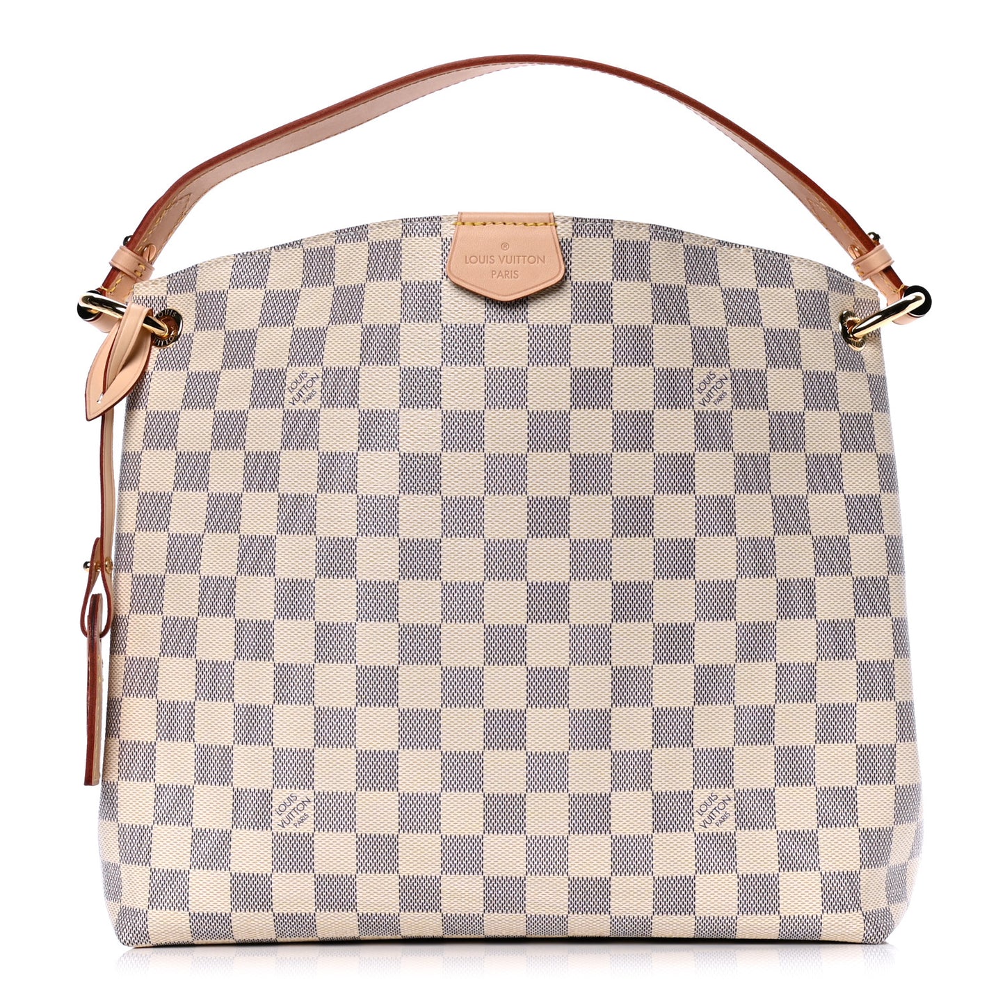 Damier Azur Graceful PM Rose Ballerine