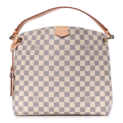 Louis Vuitton Damier Azur Graceful PM Rose Ballerine 1 of 8