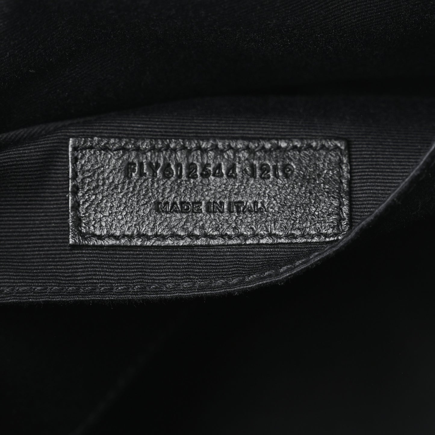 Calfskin Matelasse Monogram Lou Camera Bag Black