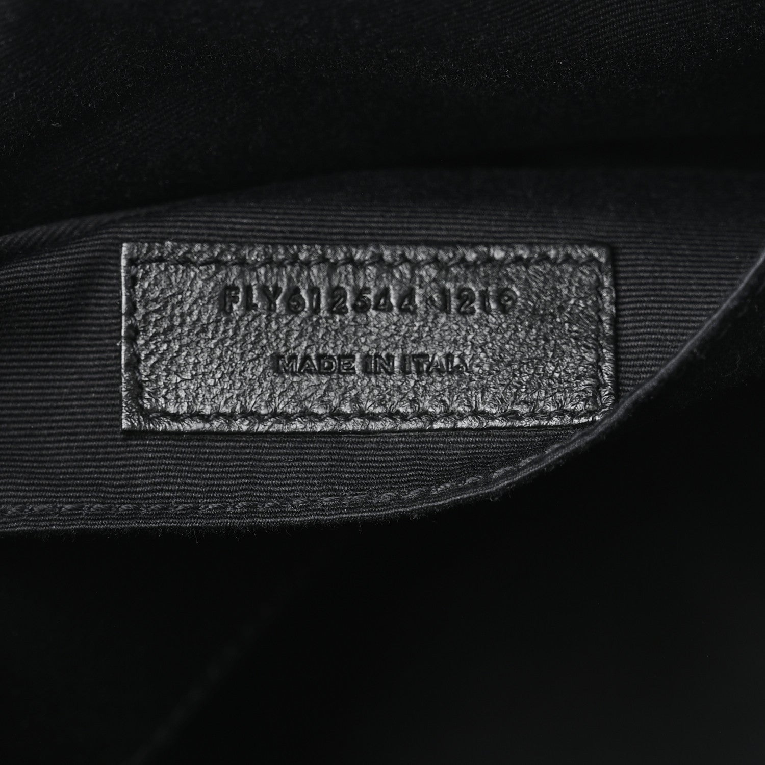 Saint Laurent Calfskin Matelasse Monogram Lou Camera Bag Black 7 of 10