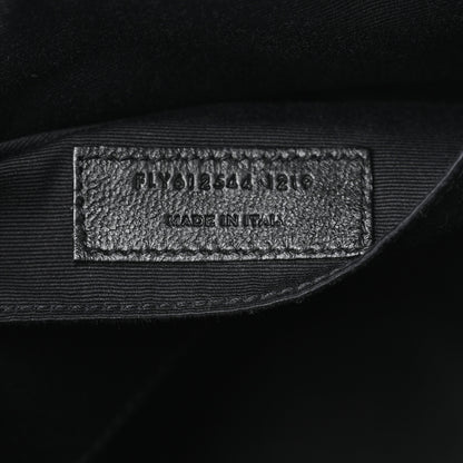 Saint Laurent Calfskin Matelasse Monogram Lou Camera Bag Black 7 of 10