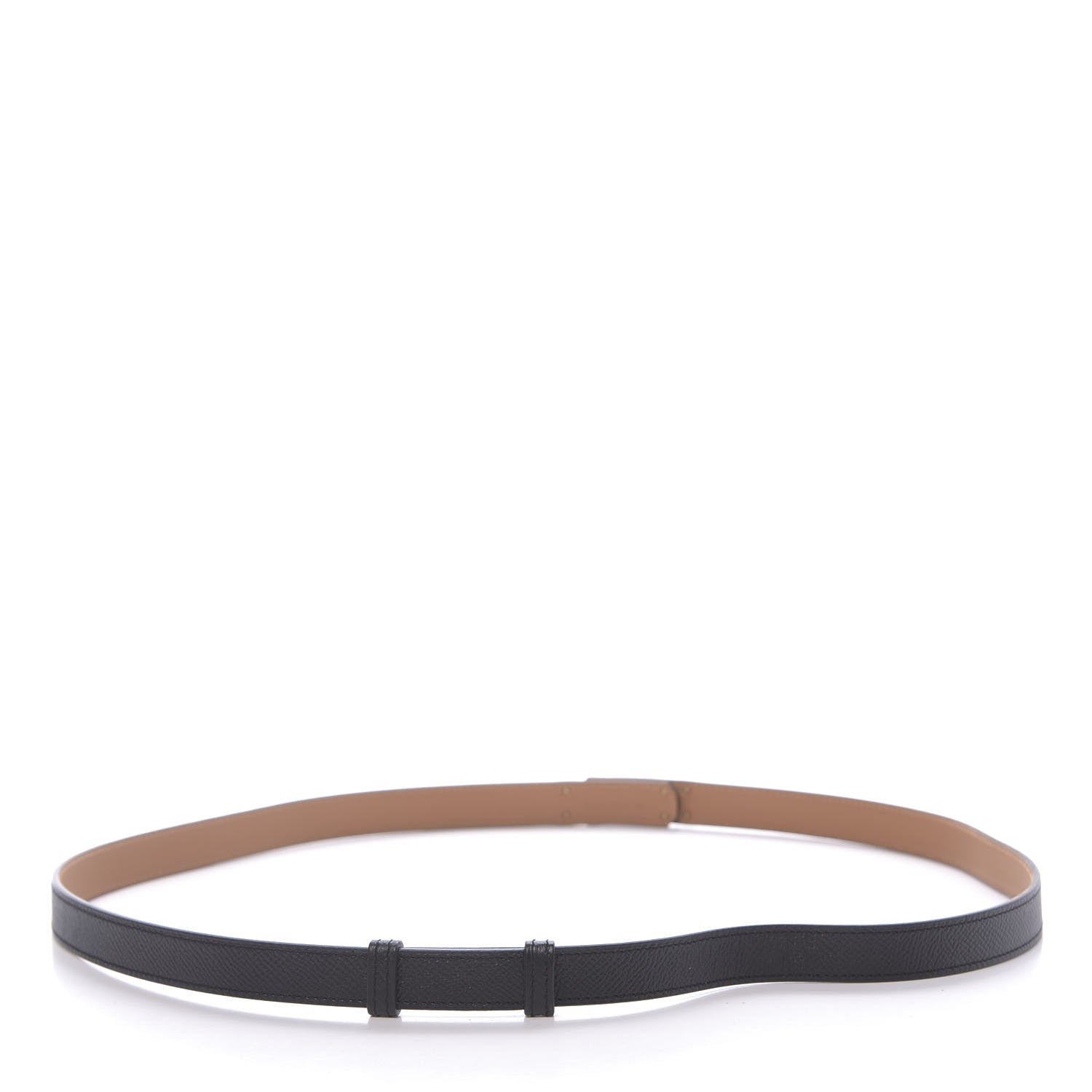 Hermes Epsom Kelly Belt Black 2 of 5