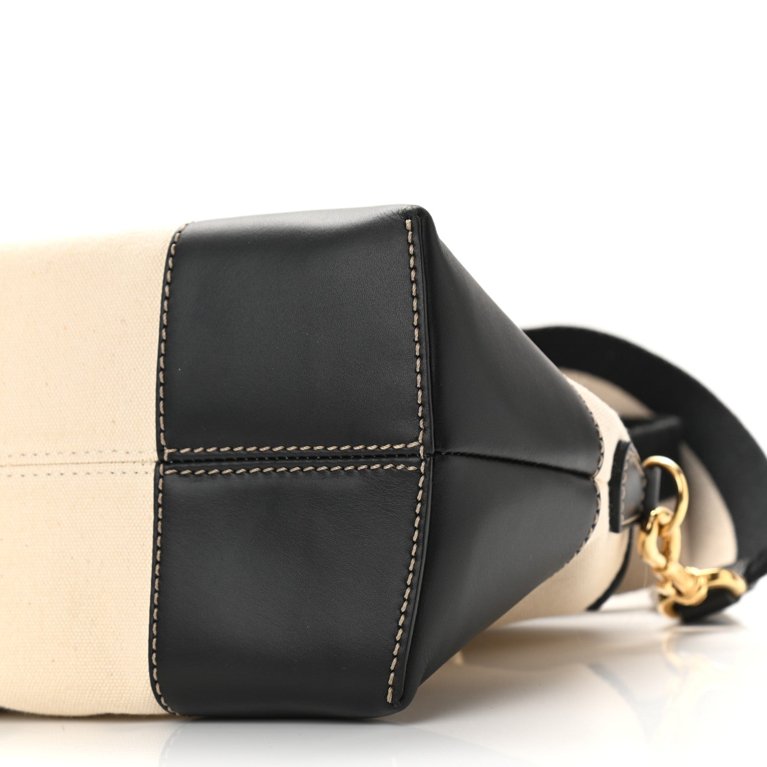 Fendi Canvas Vitello King Logo Embroidered Medium By The Way Boston Bag Grezzo Black 10 of 10