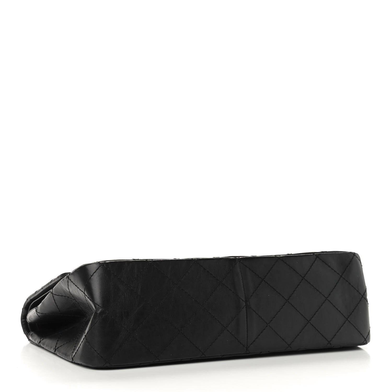 Chanel Aged Calfskin Quilted 2.55 Reissue 227 Flap Black 4 of 10