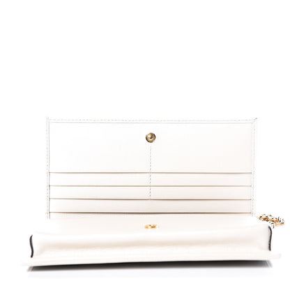Gucci GG Supreme Monogram Azalea Calfskin Horsebit 1955 Wallet On Chain Beige Ebony Mystic White 5 of 10