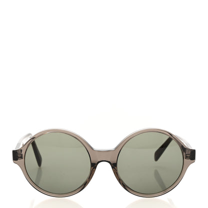 Celine Round Sunglasses CL 40051I Quote Title: CELINE Round Sunglasses CL 40051/I Transparent Black 2 of 7