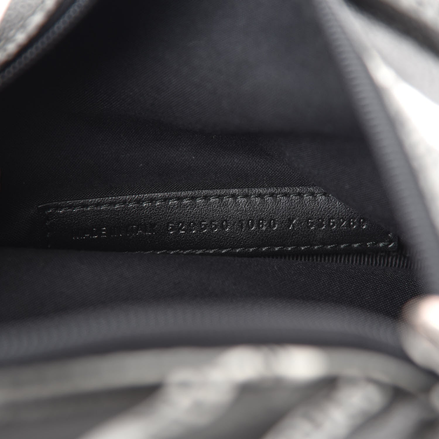 Balenciaga Coated Canvas Losange Monogram Explorer Belt Bag Black Grey 7 of 9