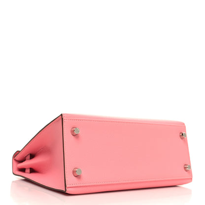 Hermes Epsom Kelly Sellier 25 Rose Confetti 4 of 13