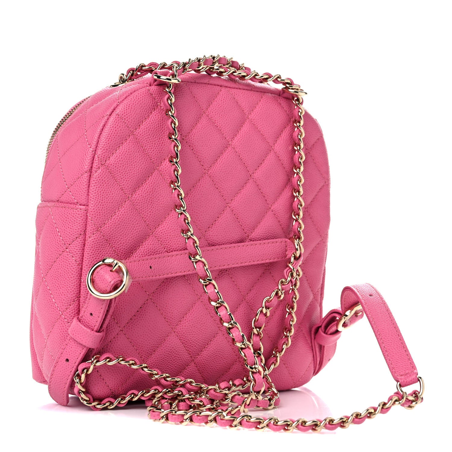 Chanel Caviar Quilted Small CC Day Backpack Pink 3 of 11