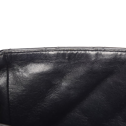 Chanel Patent Quilted Maxi Single Flap Black 11 of 17