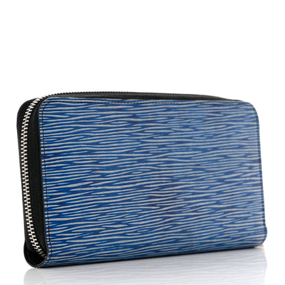 Louis Vuitton Epi Zippy Wallet Denim Light 3 of 7