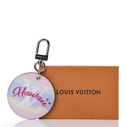 Louis Vuitton Monogram Escale Hawaii Bag Charm Key Holder Pastel 5 of 5
