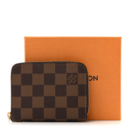 Louis Vuitton Damier Ebene Zippy Coin Purse 8 of 8