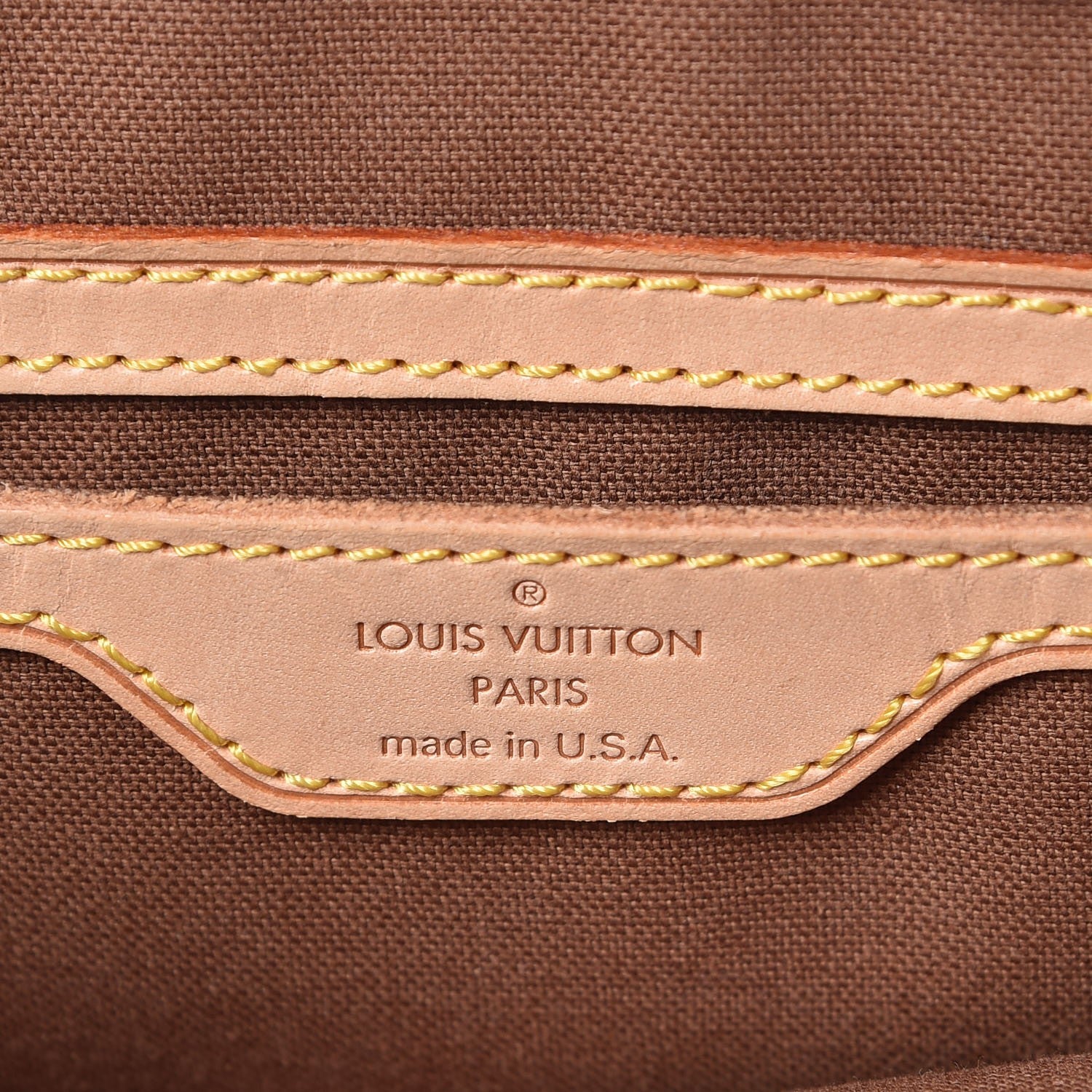 Louis Vuitton Monogram Cabas Piano 5 of 10