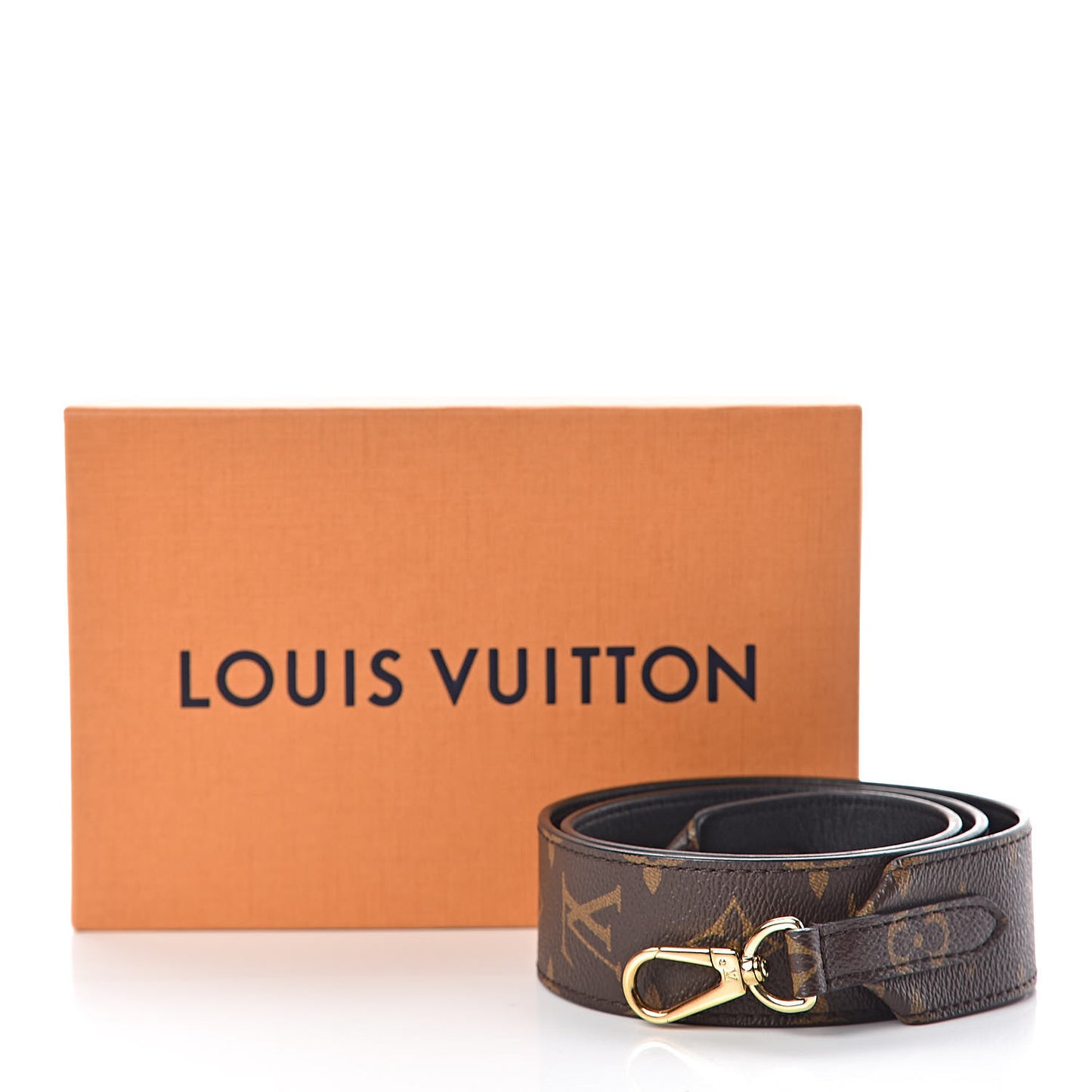 Monogram Bandouliere Shoulder Strap Black