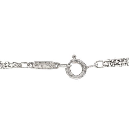 Tiffany Sterling Silver Paloma Picasso Double Chain X Pendant Necklace 4 of 4