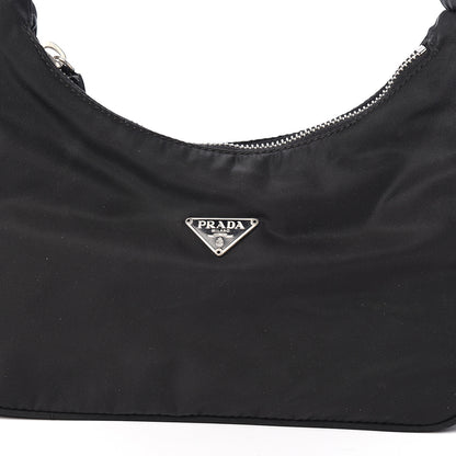 Prada Tessuto Nylon Mini Re-Edition 2000 Bag Black 8 of 8