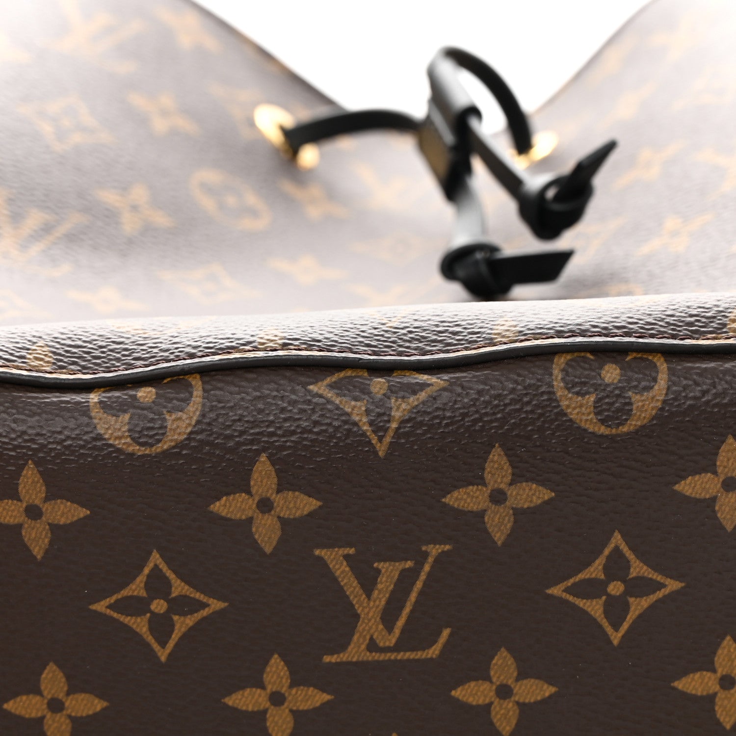 Louis Vuitton Monogram Neonoe MM Black 11 of 14