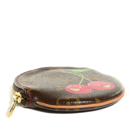 Louis Vuitton Monogram Cerises Round Coin Purse 4 of 7