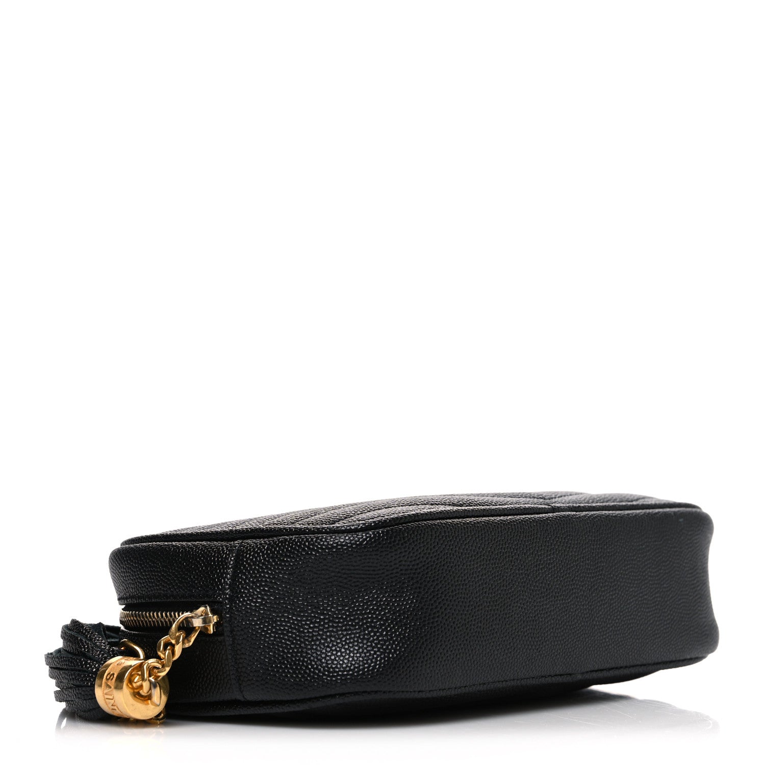 Saint Laurent Grain De Poudre Matelasse Monogram Mini Lou Camera Bag Black 3 of 9