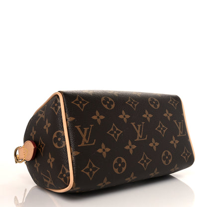 Louis Vuitton Monogram Speedy Bandouliere 20 Black 4 of 11