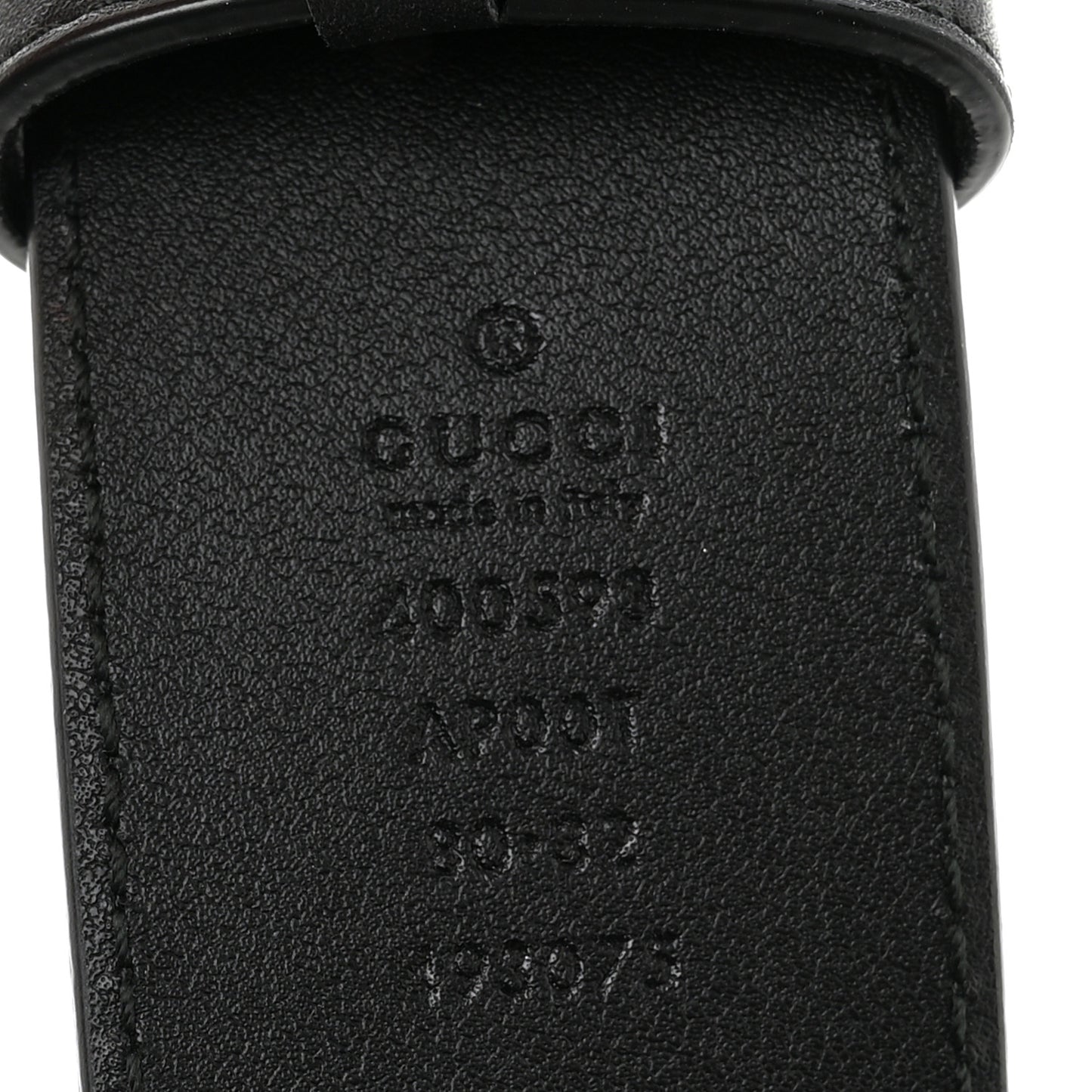 Calfskin Double G 40mm Belt 80 32 Black