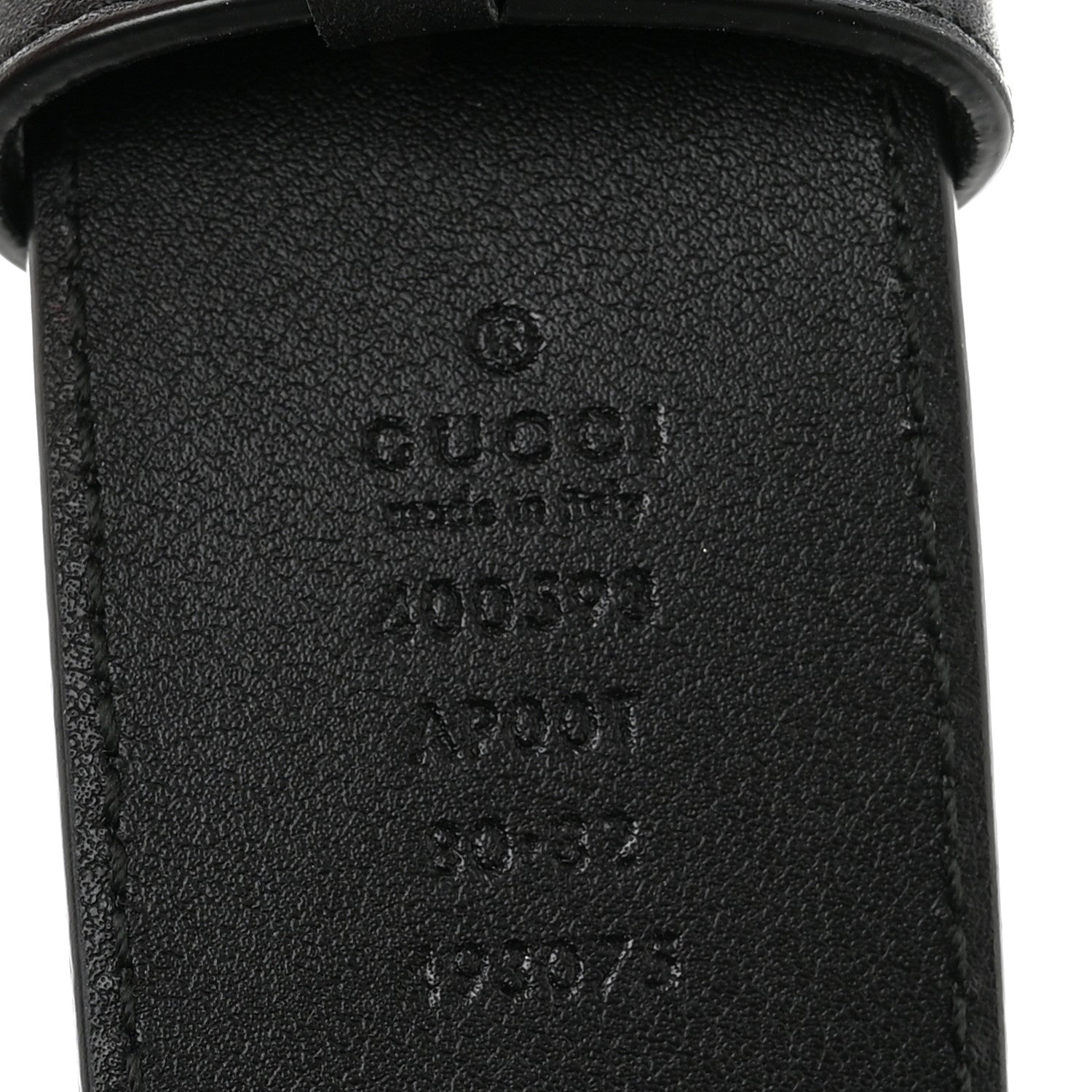 Gucci Calfskin Double G 40mm Belt 80 32 Black 5 of 7
