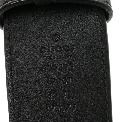Gucci Calfskin Double G 40mm Belt 80 32 Black 5 of 7