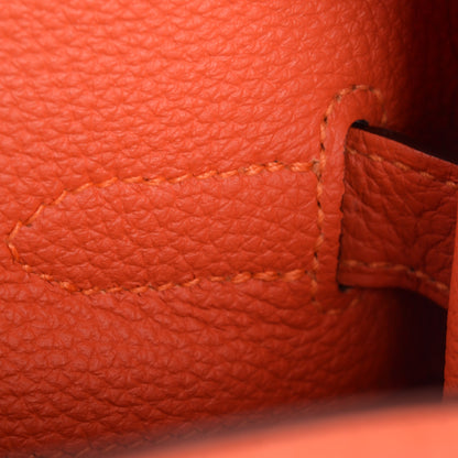 Hermes Togo So Kelly 22 Orange 7 of 18