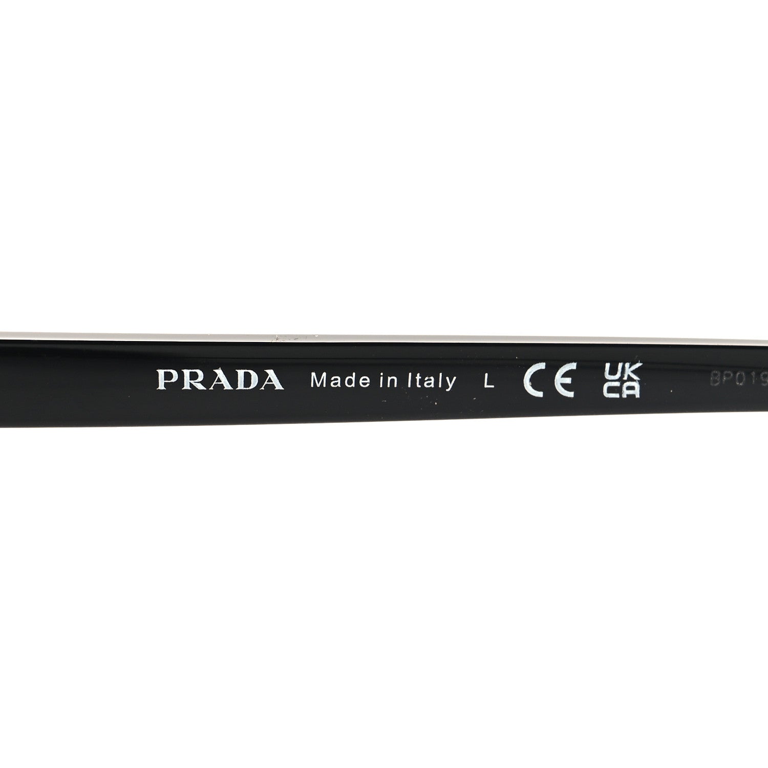 Prada Acetate Cat Eye Sunglasses SPR 02V Black 5 of 7