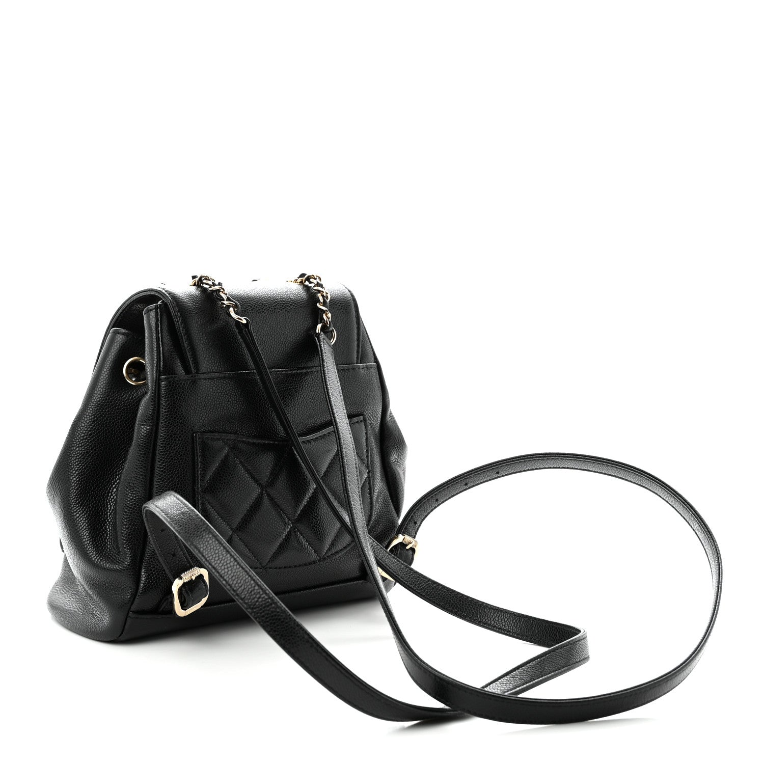 Chanel Caviar Quilted Mini Business Affinity Backpack Black 3 of 10