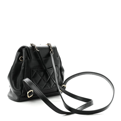 Chanel Caviar Quilted Mini Business Affinity Backpack Black 3 of 10