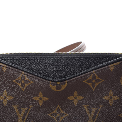 Louis Vuitton Monogram Pallas Clutch Black 8 of 11