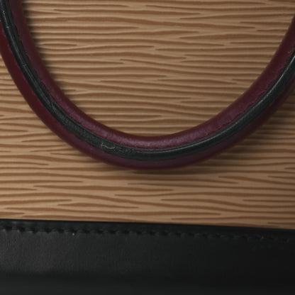 Louis Vuitton Epi Tri-Color Alma BB Vanilla Fuchsia Black 13 of 15
