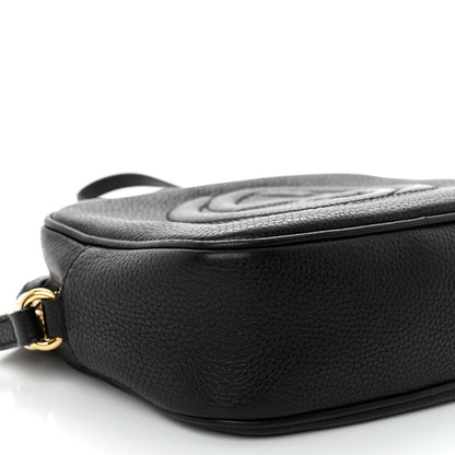 Gucci Pebbled Calfskin Small Soho Disco Bag Black 9 of 11