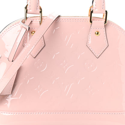 Louis Vuitton Vernis Alma BB Rose Ballerine 7 of 9