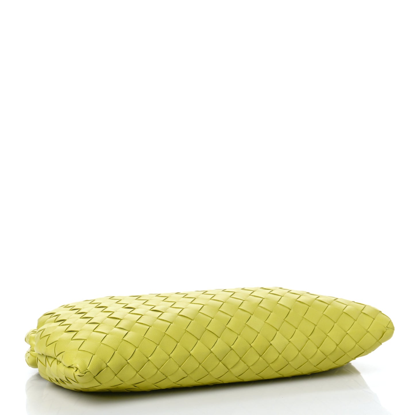 Nappa Intrecciato BV Clasp Document Case Kiwi