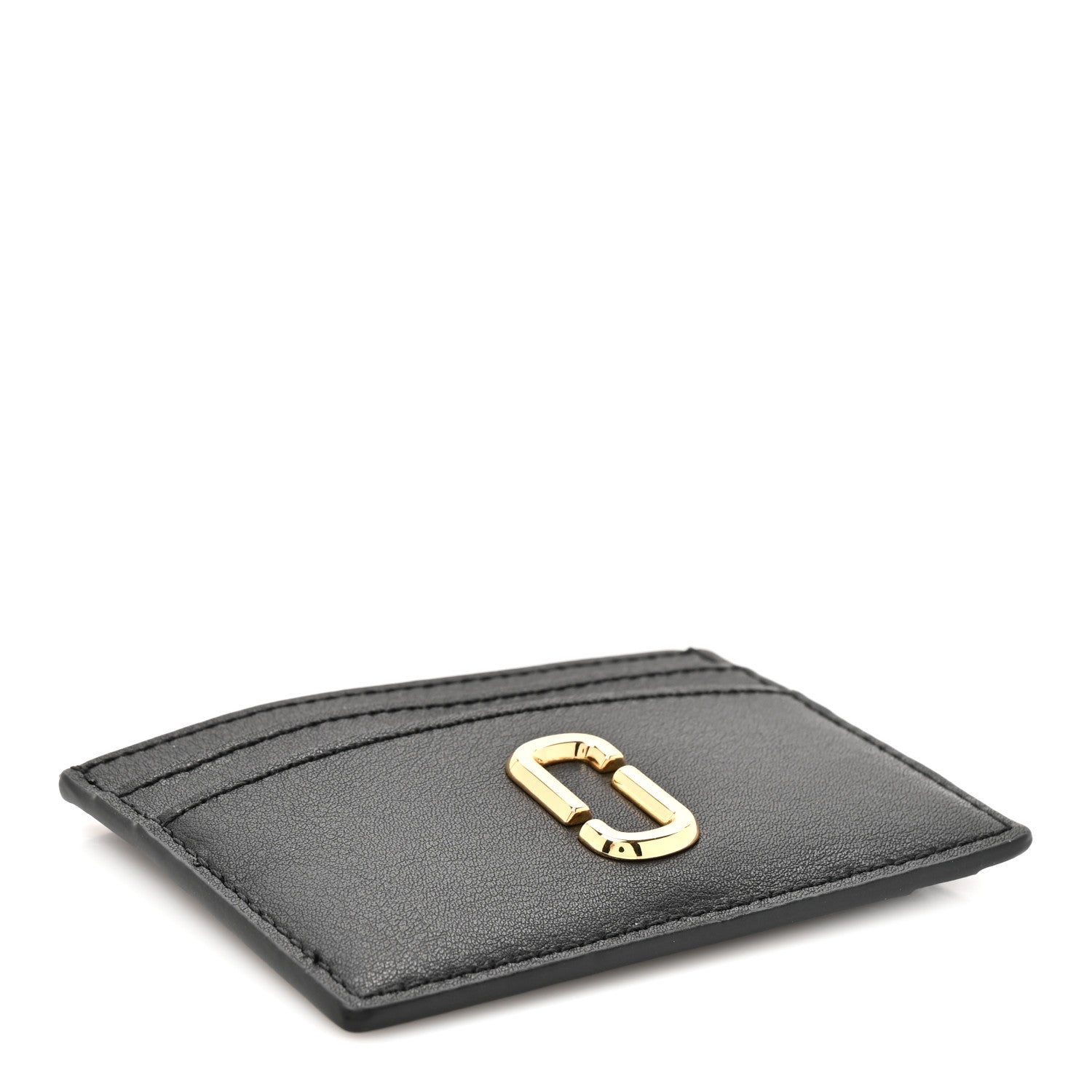 Marc Jacobs Calfskin Snapshot Card Holder Black 4 of 7
