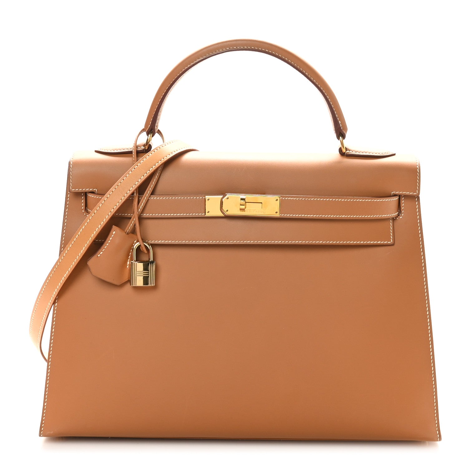 Hermes Box Kelly Sellier 32 Natural 1 of 13