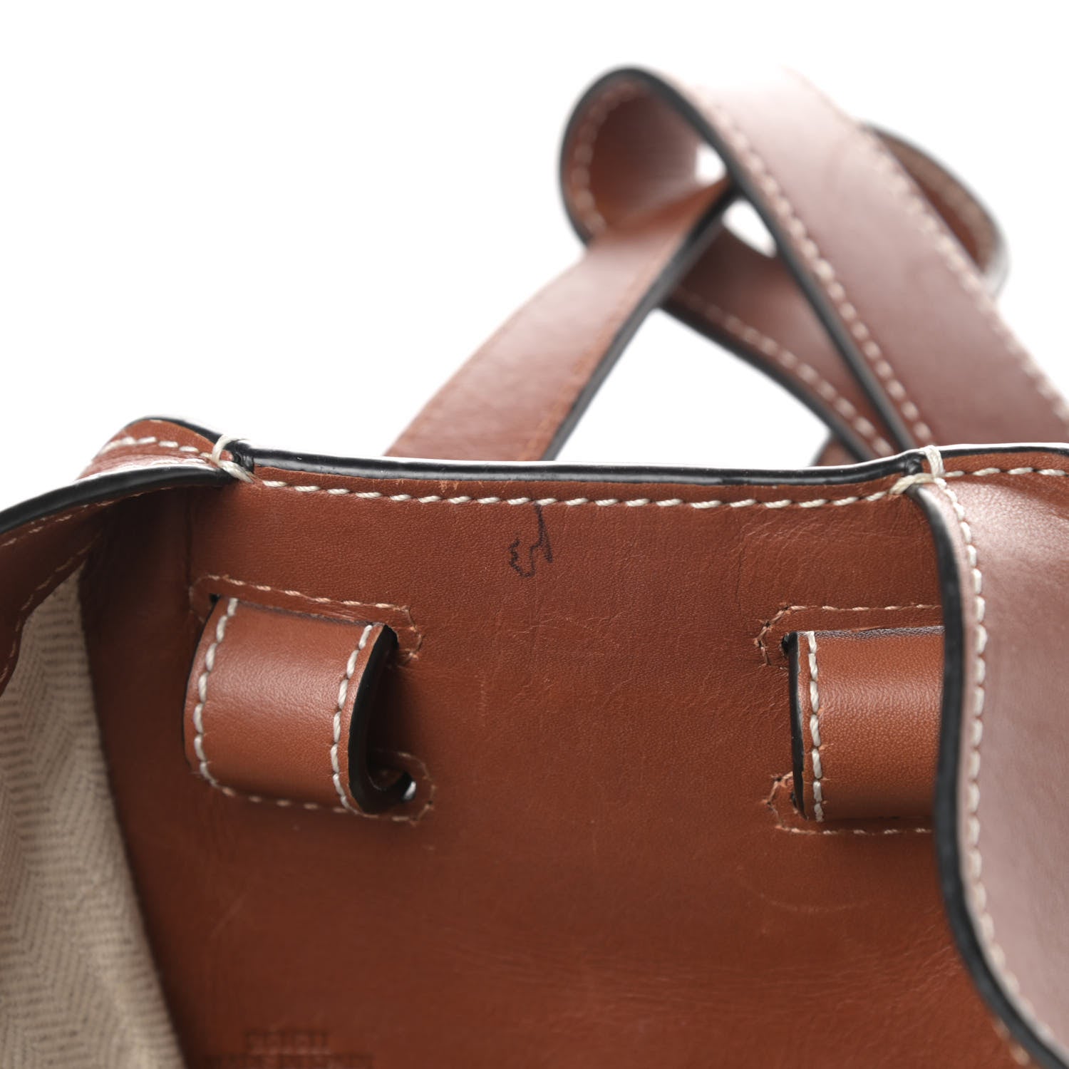Loewe Calfskin Small Hammock Shoulder Bag Tan 16 of 16