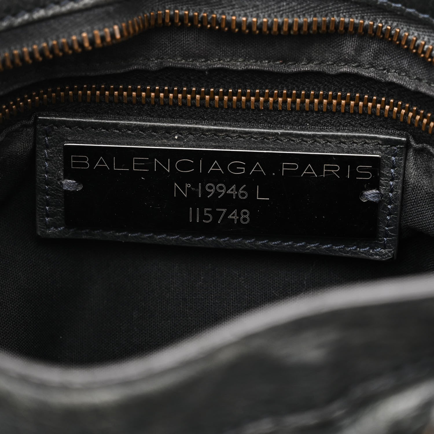 Balenciaga Agneau Classic Hardware City Dark Night 6 of 11