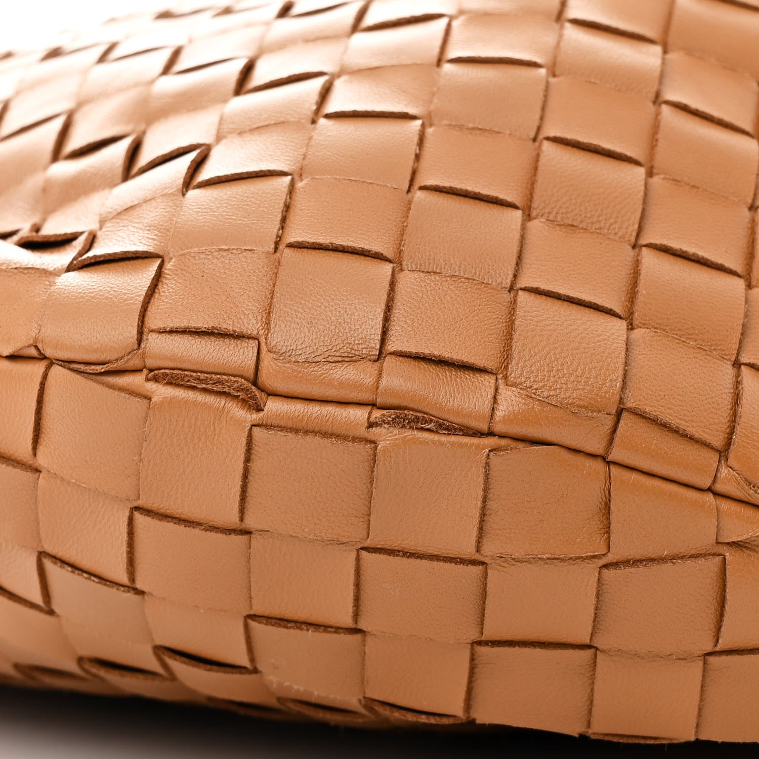 Bottega Veneta Nappa Intrecciato Teen Jodie Hobo Caramel 10 of 10