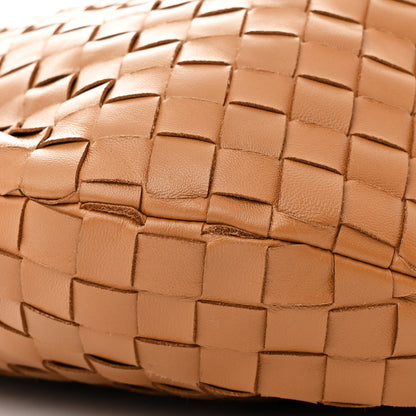 Bottega Veneta Nappa Intrecciato Teen Jodie Hobo Caramel 10 of 10