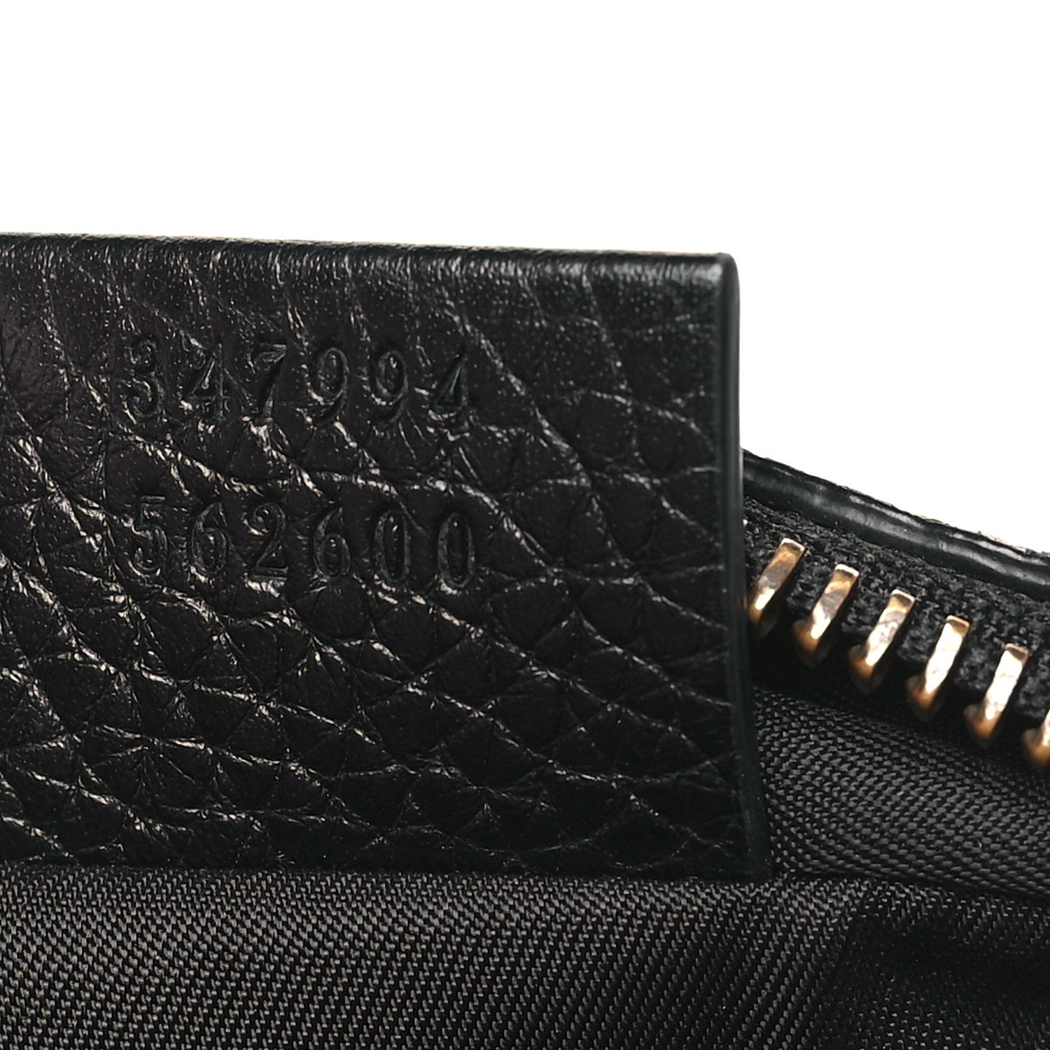 Gucci Pebbled Calfskin Mini Soho Disco Bag Black 7 of 10