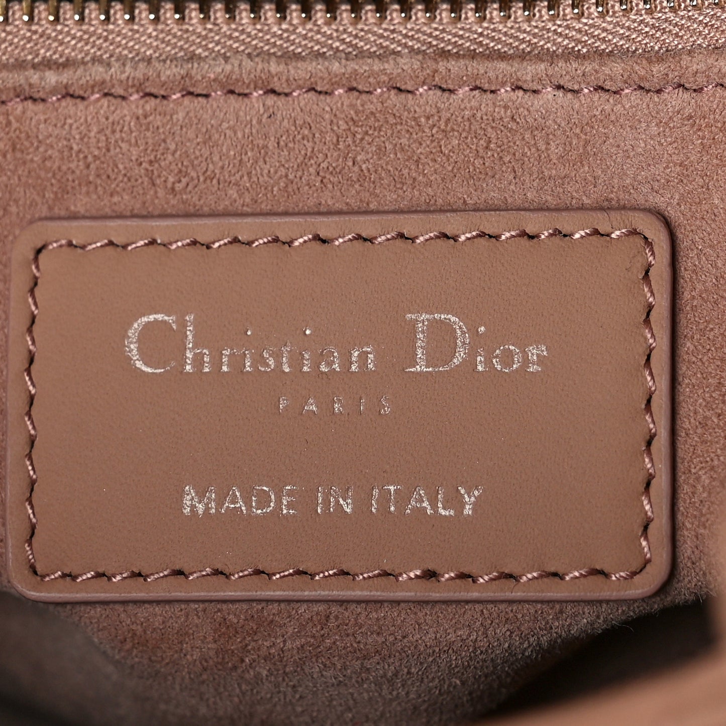 Ultra Matte Calfskin Cannage Mini Lady Dior Light Beige