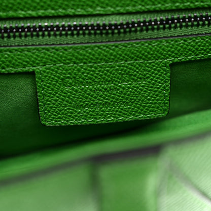 Christian Dior Grained Calfskin Saddle Bag Green 6 of 10