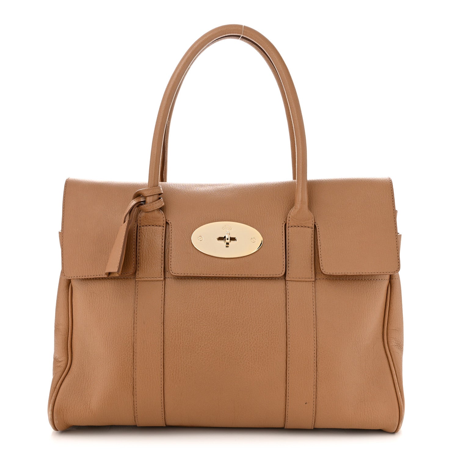 Mulberry Classic Grain Calfskin Bayswater Deer Brown 1 of 13